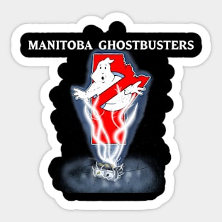 Ghost Traped! Sticker